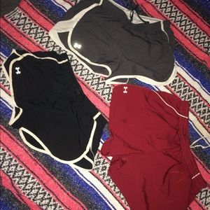 Under armour shorts (w/ underwear attached)